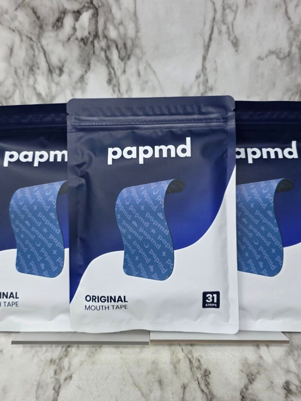 3 Packs of PAPMD Mouth Tape Strips 93 Total Strips